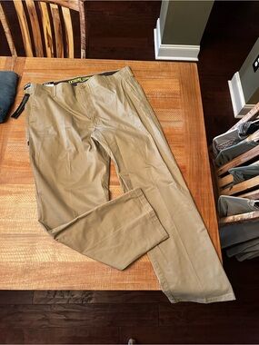 Men's khaki work or dress pants